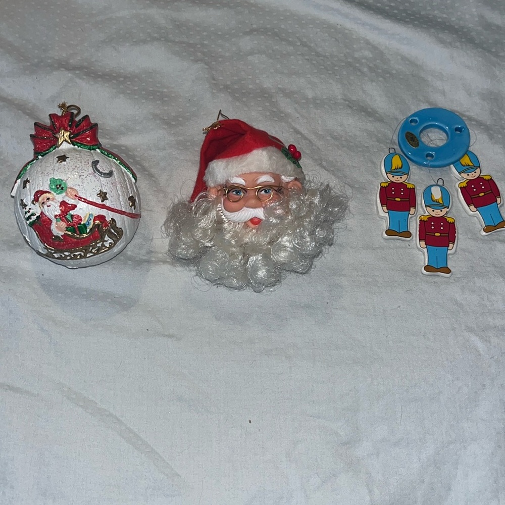 3 Christmas Ornaments Bundle